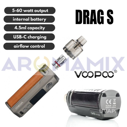 Voopoo Drag S Pod Kit купить в Москве, Vape, Вейп, Электронные сигареты, Жидкости фото 5