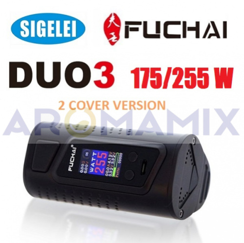 Sigelei Fuchai Duo-3 175/255w (оригинал) купить в Москве, Vape, Вейп, Электронные сигареты, Жидкости
