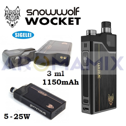 Snowwolf Wocket Kit купить в Москве, Vape, Вейп, Электронные сигареты, Жидкости фото 2