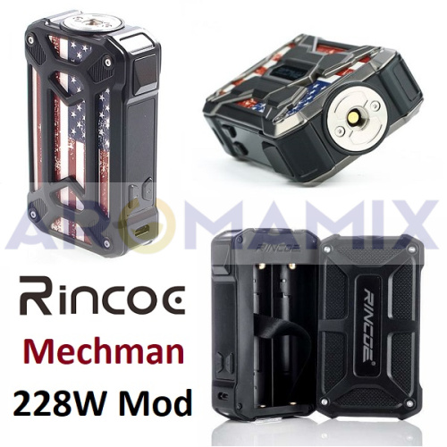 Rincoe Mechman 228W Mod купить в Москве, Vape, Вейп, Электронные сигареты, Жидкости фото 3