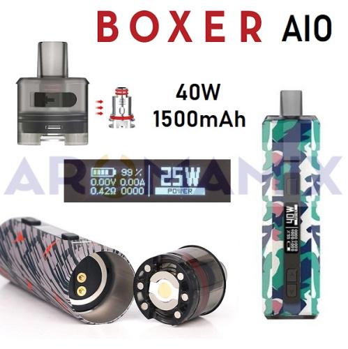 Hugo Vapor Boxer AIO 40W Pod Kit купить в Москве, Vape, Вейп, Электронные сигареты, Жидкости фото 2