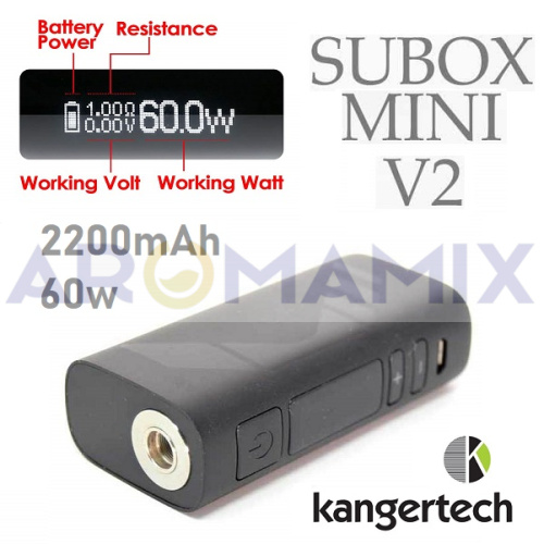 KangerTech Subox Mini V2 50W Kit 2200mAh купить в Москве, Vape, Вейп, Электронные сигареты, Жидкости фото 2