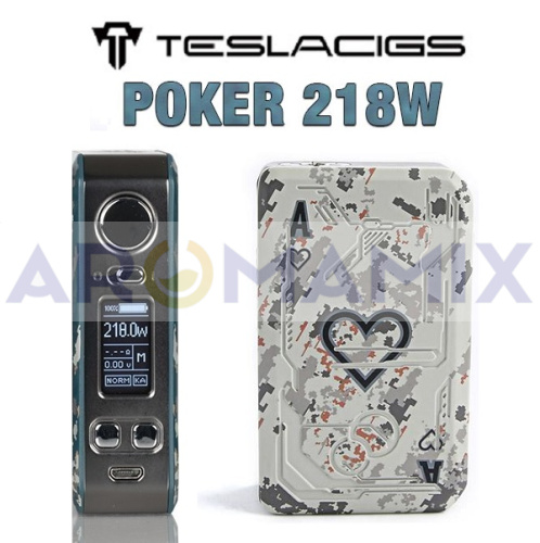 Tesla Poker 218W TC Mod купить в Москве, Vape, Вейп, Электронные сигареты, Жидкости фото 3