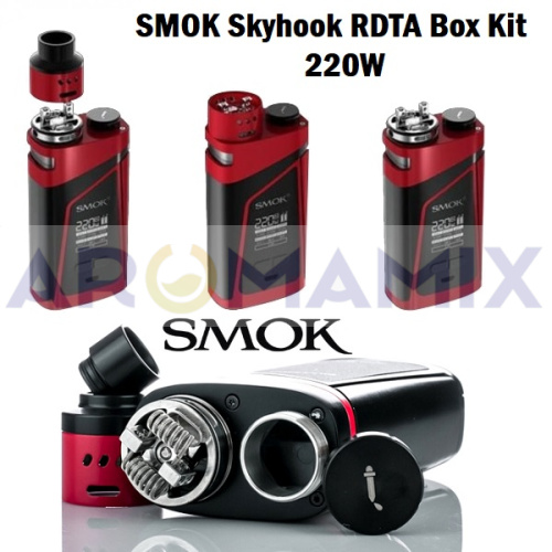 Smok Skyhook RDTA Box Mod 220W TC Kit купить в Москве, Vape, Вейп, Электронные сигареты, Жидкости фото 2