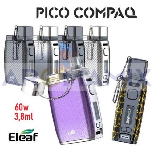 Eleaf Pico COMPAQ Pod Mod 60W Kit купить в Москве, Vape, Вейп, Электронные сигареты, Жидкости