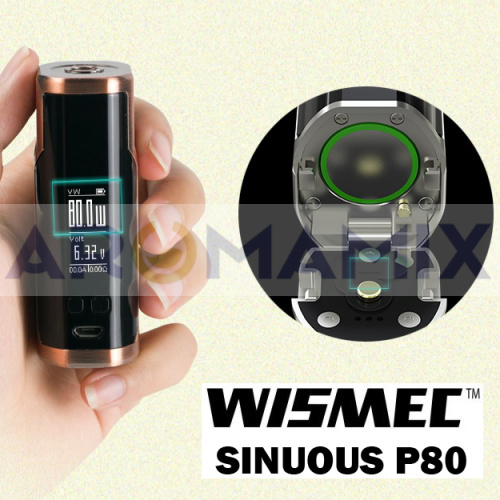 Wismec Sinuous P80 (оригинал) купить в Москве, Vape, Вейп, Электронные сигареты, Жидкости фото 2