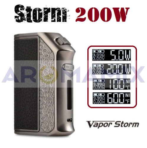 Vapor Storm 200W Mod купить в Москве, Vape, Вейп, Электронные сигареты, Жидкости фото 3