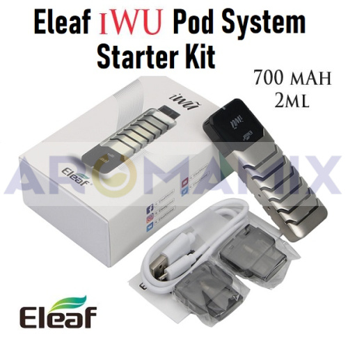 Eleaf iWu Pod System Starter Kit 700mAh купить в Москве, Vape, Вейп, Электронные сигареты, Жидкости фото 3
