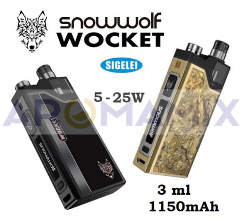 Snowwolf Wocket Kit купить в Москве, Vape, Вейп, Электронные сигареты, Жидкости