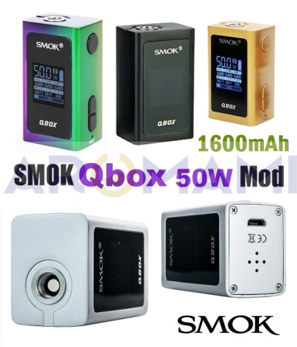Smok Q-Box 50w 1600 мАч mod купить в Москве, Vape, Вейп, Электронные сигареты, Жидкости фото 5