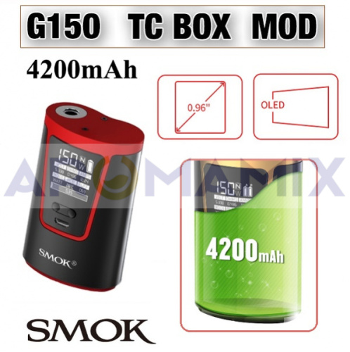Smok G150 4200mAh Mod купить в Москве, Vape, Вейп, Электронные сигареты, Жидкости