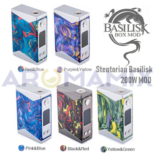 Stentorian Basilisk 200W MOD купить в Москве, Vape, Вейп, Электронные сигареты, Жидкости фото 2