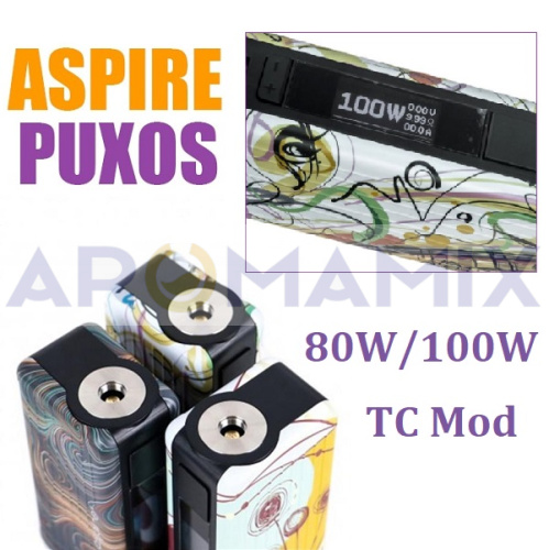 Aspire Puxos 80/100W TC Mod купить в Москве, Vape, Вейп, Электронные сигареты, Жидкости фото 4