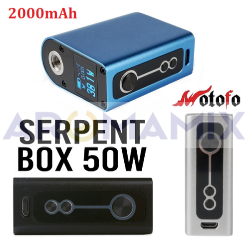 Wotofo Serpent 50W 2000mAh купить в Москве, Vape, Вейп, Электронные сигареты, Жидкости фото 4