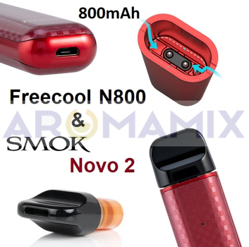 Smok&Freecool N800 Pod купить в Москве, Vape, Вейп, Электронные сигареты, Жидкости фото 3
