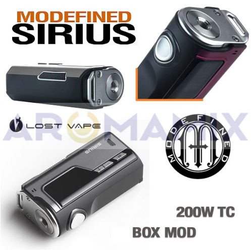 Lost Vape Modefined Sirius 200W (оригинал) купить в Москве, Vape, Вейп, Электронные сигареты, Жидкости фото 5