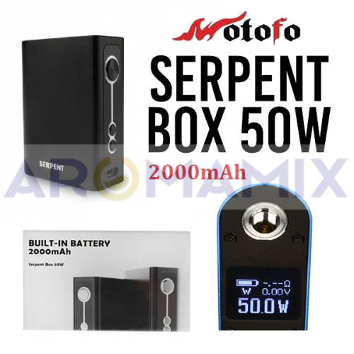 Wotofo Serpent 50W 2000mAh купить в Москве, Vape, Вейп, Электронные сигареты, Жидкости