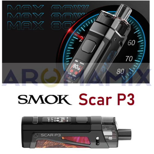Smok - Scar P3 80W Mod Kit купить в Москве, Vape, Вейп, Электронные сигареты, Жидкости фото 6