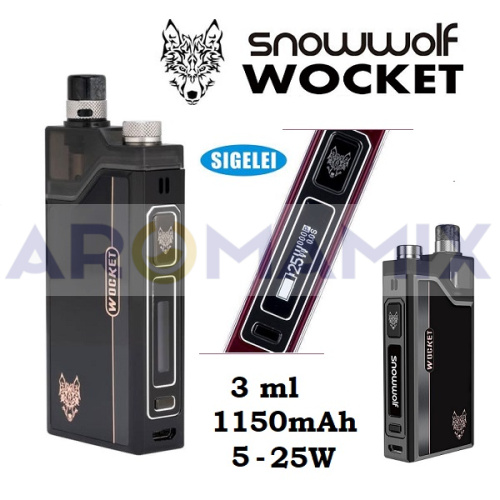 Snowwolf Wocket Kit купить в Москве, Vape, Вейп, Электронные сигареты, Жидкости фото 3