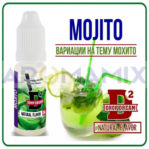 Ароматизатор Drop Dream - Mojito. купить в Москве, Vape, Вейп, Электронные сигареты, Жидкости