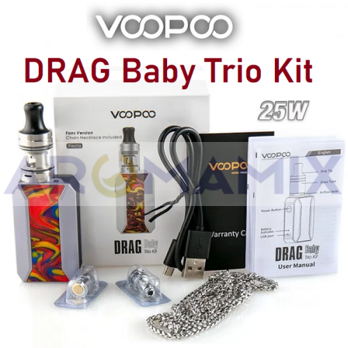 Voopoo Drag Baby Trio kit купить в Москве, Vape, Вейп, Электронные сигареты, Жидкости фото 2