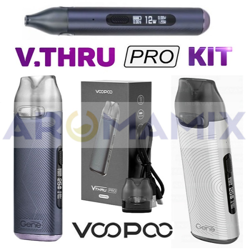 VooPoo V.Thru Pro 900mAh Pod Kit купить в Москве, Vape, Вейп, Электронные сигареты, Жидкости
