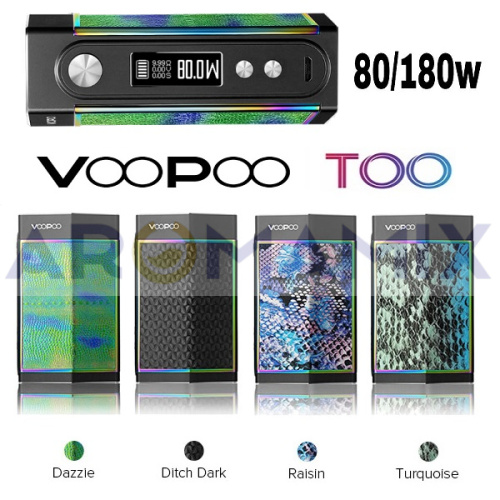 Voopoo TOO 80/180W mod купить в Москве, Vape, Вейп, Электронные сигареты, Жидкости
