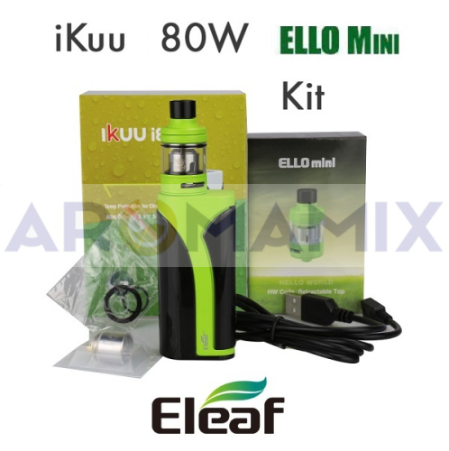 Eleaf iKuun i80 с ELLO mini kit купить в Москве, Vape, Вейп, Электронные сигареты, Жидкости фото 5