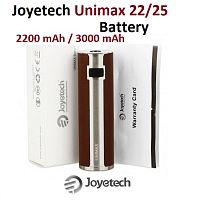 Joyetech Unimax 22/25 (аккумулятор) купить в Москве, Vape, Вейп, Электронные сигареты, Жидкости