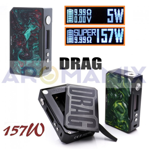 VooPoo DRAG 157W купить в Москве, Vape, Вейп, Электронные сигареты, Жидкости фото 2