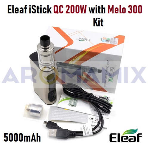 Eleaf iStick QC 200W with Melo 300 Kit- 5000mAh купить в Москве, Vape, Вейп, Электронные сигареты, Жидкости фото 5
