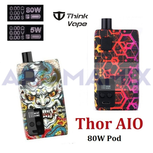 Think Vape Thor AIO 80W Pod Mod Kit купить в Москве, Vape, Вейп, Электронные сигареты, Жидкости фото 5