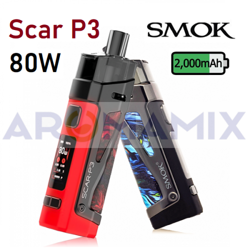 Smok - Scar P3 80W Mod Kit купить в Москве, Vape, Вейп, Электронные сигареты, Жидкости