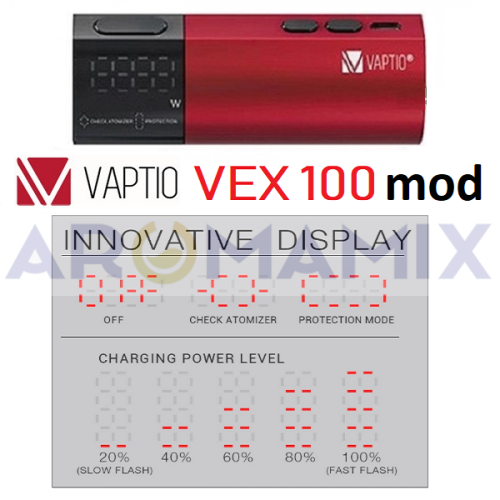 Vaptio VEX 100 mod купить в Москве, Vape, Вейп, Электронные сигареты, Жидкости фото 3