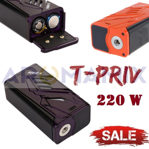 SMOK T-Priv 220w (оригинал) купить в Москве, Vape, Вейп, Электронные сигареты, Жидкости фото 2