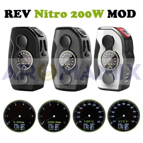 REV Nitro 200W Mod купить в Москве, Vape, Вейп, Электронные сигареты, Жидкости фото 4