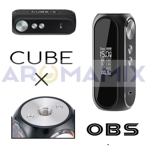 OBS Cube X 80W Mod (18650) купить в Москве, Vape, Вейп, Электронные сигареты, Жидкости фото 5
