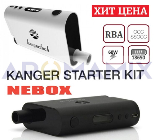 Kangertech Nebox 60w Tc Starter Kit купить в Москве, Vape, Вейп, Электронные сигареты, Жидкости