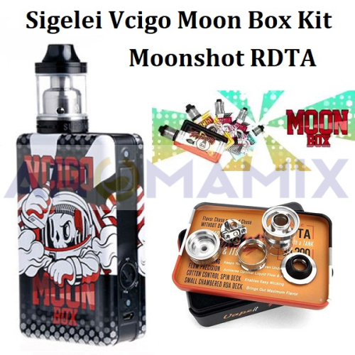 Sigelei Vcigo Moon 220w Moonshot RDTA купить в Москве, Vape, Вейп, Электронные сигареты, Жидкости