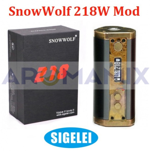 Sigelei SnowWolf 218w Mod купить в Москве, Vape, Вейп, Электронные сигареты, Жидкости