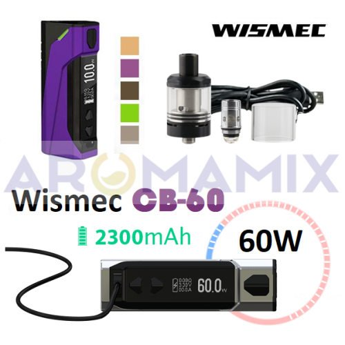 Wismec CB-60 Starter Kit 2300mAh купить в Москве, Vape, Вейп, Электронные сигареты, Жидкости фото 2