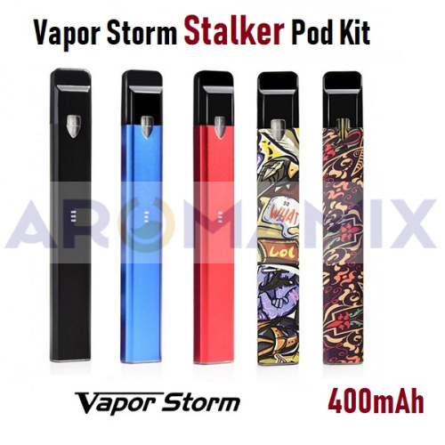 Vapor Storm Stalker Pod Kit 400mAh купить в Москве, Vape, Вейп, Электронные сигареты, Жидкости