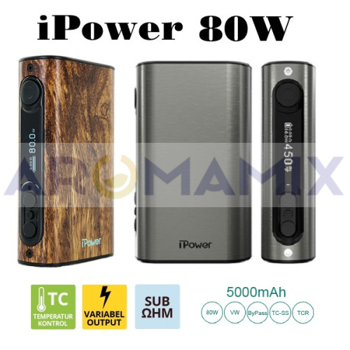  Eleaf iPower 80W (5000mAh) купить в Москве, Vape, Вейп, Электронные сигареты, Жидкости