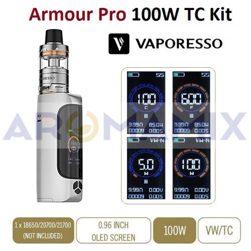 Vaporesso Armour Pro 100W TC Kit купить в Москве, Vape, Вейп, Электронные сигареты, Жидкости фото 3