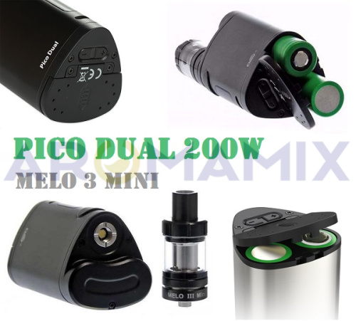 Eleaf Pico Dual 200W TC Full Kit (оригинал) купить в Москве, Vape, Вейп, Электронные сигареты, Жидкости