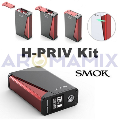 Smok H-Priv 200W Kit купить в Москве, Vape, Вейп, Электронные сигареты, Жидкости фото 5