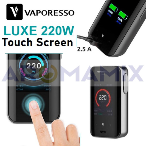 Vaporesso LUXE 220W Touch Screen Mod купить в Москве, Vape, Вейп, Электронные сигареты, Жидкости фото 2