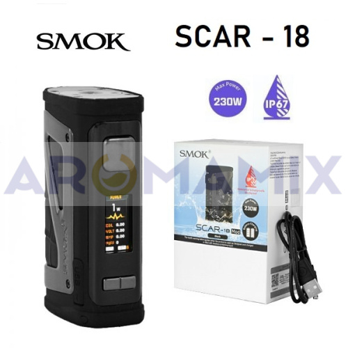 Smok Scar-18 230W mod купить в Москве, Vape, Вейп, Электронные сигареты, Жидкости