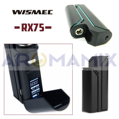 Wismec Reuleaux RX75 TC Mod купить в Москве, Vape, Вейп, Электронные сигареты, Жидкости фото 7