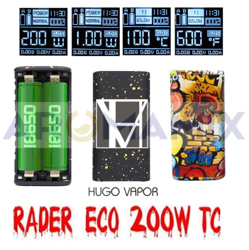 Hugo Vapor Rader ECO 200W купить в Москве, Vape, Вейп, Электронные сигареты, Жидкости фото 5